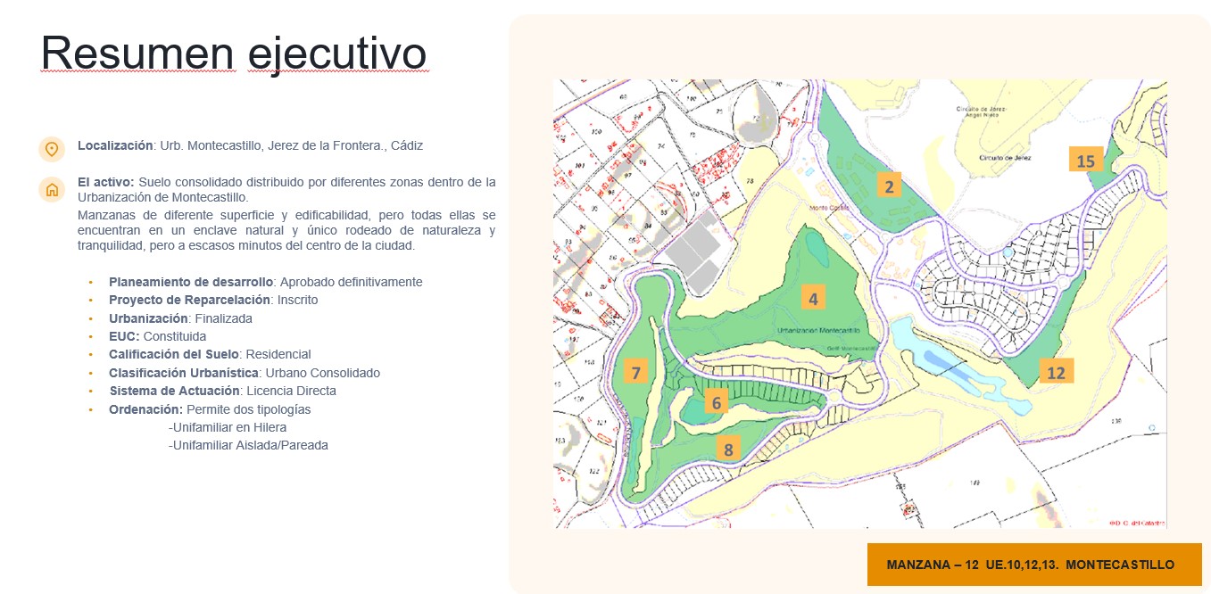 Terreno urbano en venta en urb Montecastillo los Garciagos