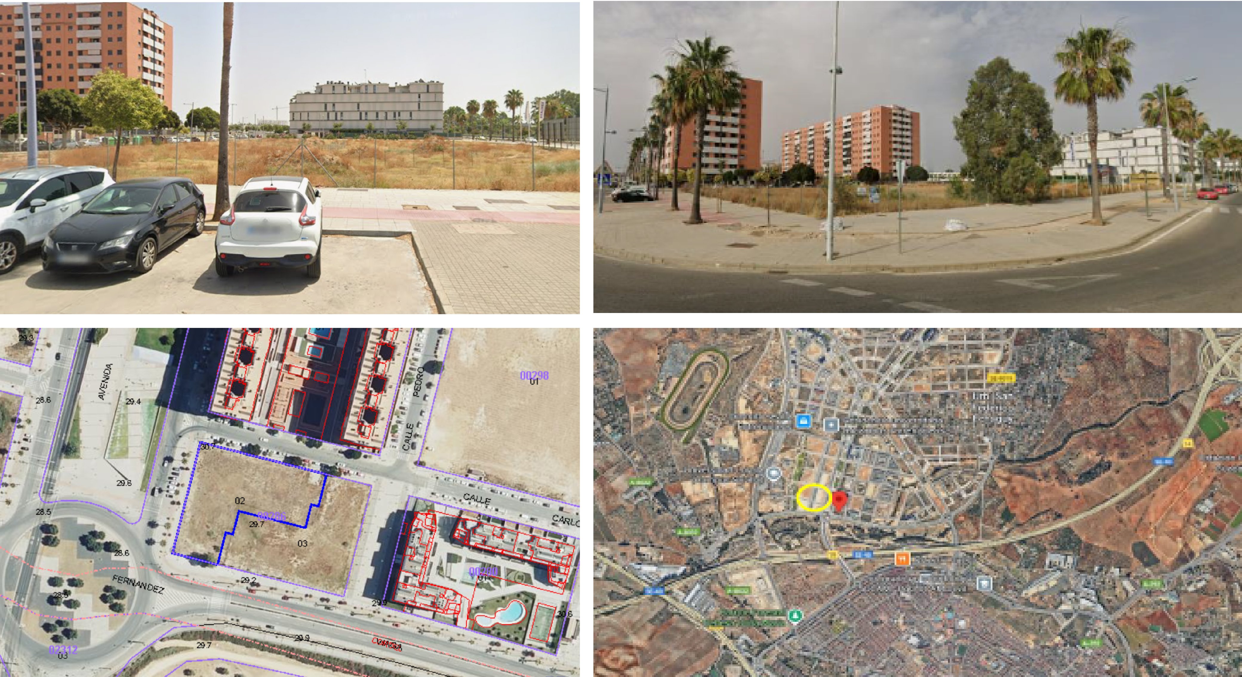 Terreno urbanizable en calle Felipe Gonzalez Marquez Esq. Placido Fernandez Viagas, Dos Hermanas, Sevilla