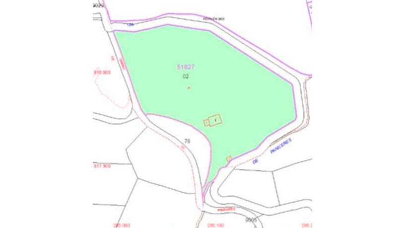 Terrain aménageable à vendre à cmno Pumarada