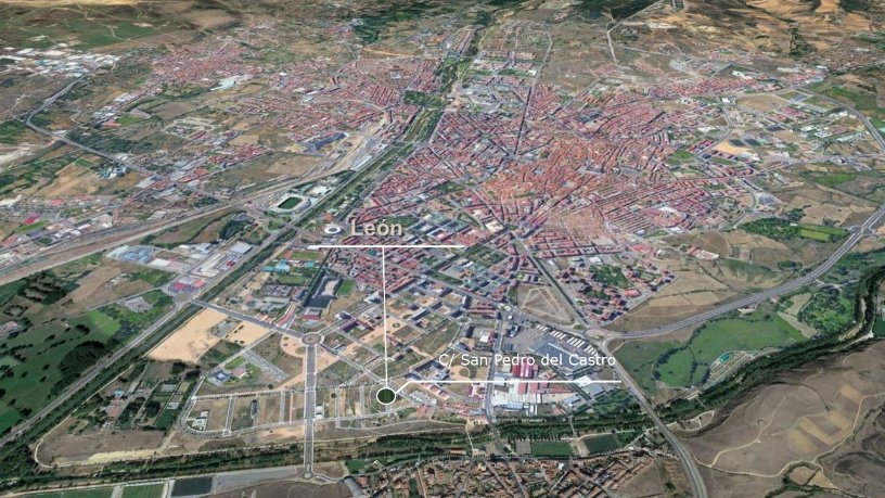 Terreno urbano en venta en calle S Pedro Castro