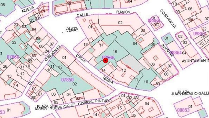 Terreno urbano en venta en calle Reina
