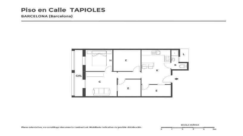 Piso en venta en calle Tapioles