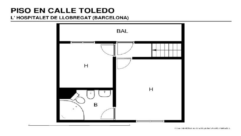 Flat for sale in calle Toledo