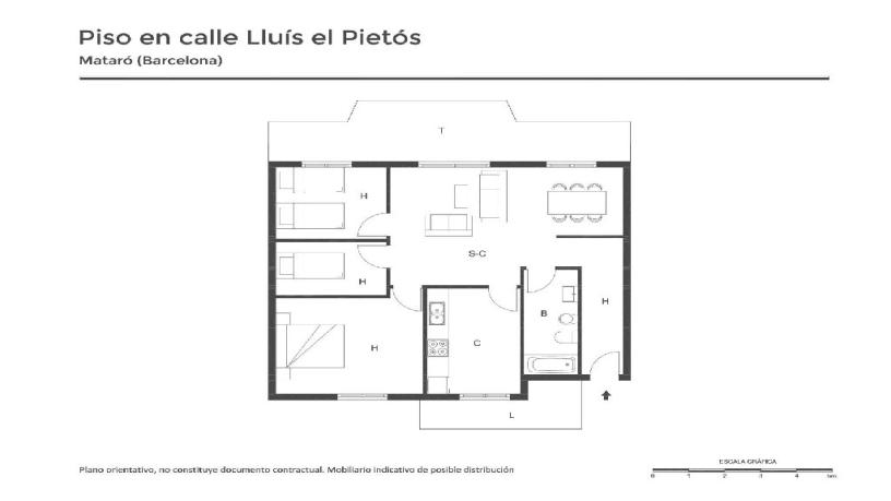 Piso en venta en calle Lluis el Pietos
