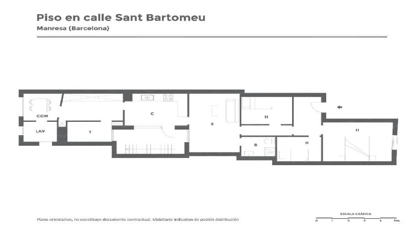 Piso en venta en calle Sant Bartomeu