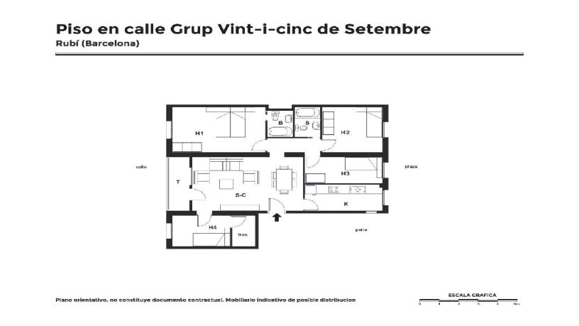 Piso en venta en grup Vint-i-cinc de Setembre