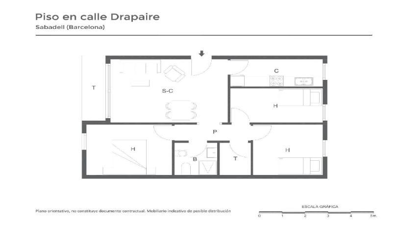 Piso en venta en calle Drapaires