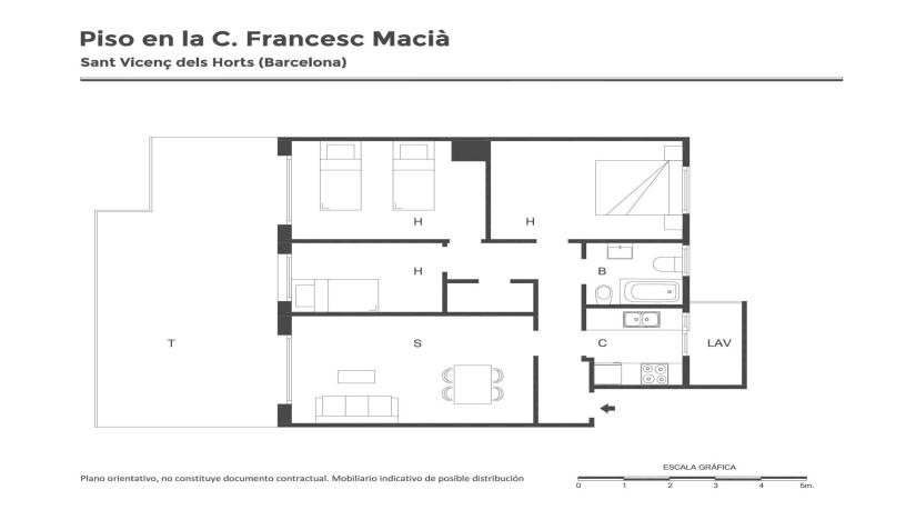 Piso en venta en calle Francesc Macia