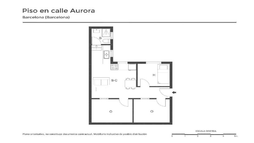 Piso en venta en calle Aurora