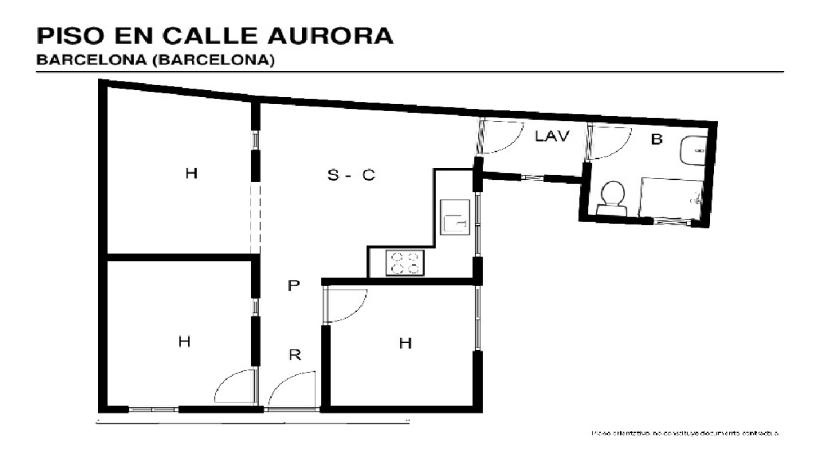 Piso en venta en calle Aurora