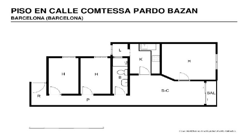 Appartement à vendre à calle Comtessa Pardo Bazan