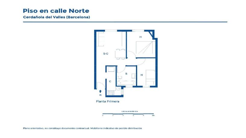 Piso en venta en calle Nord