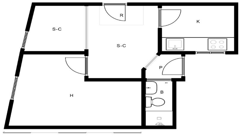 Piso en venta en calle Cervantes
