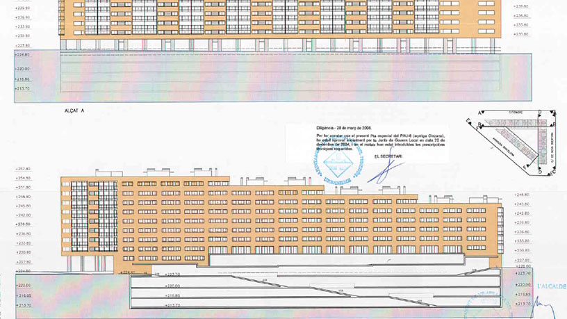 Work stopped for sale in avda Barcelona