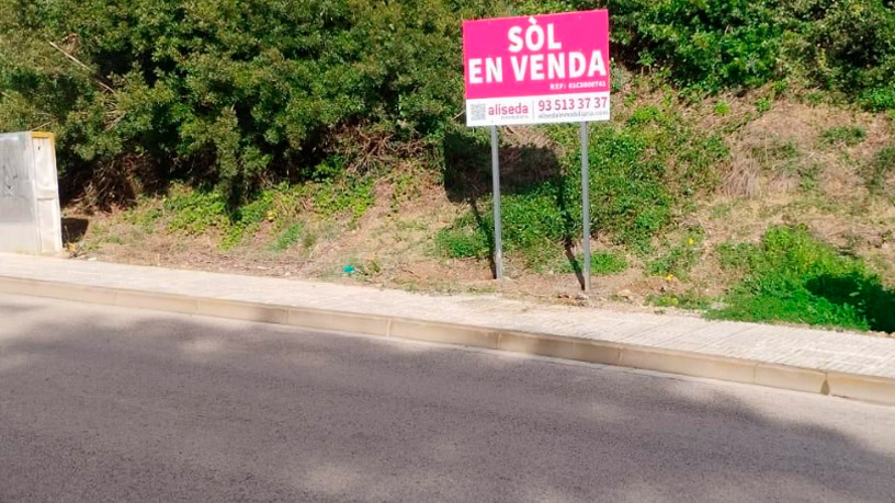 Terreno urbanizable en venta en avda Font de la