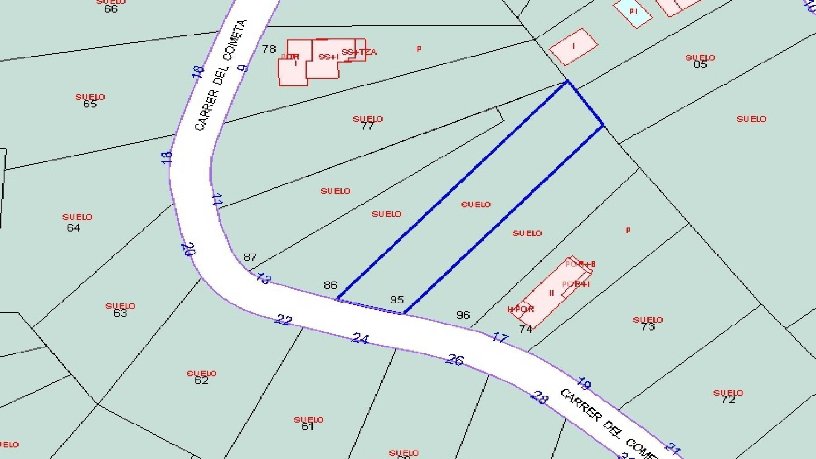 Finca rústica en venta en calle Cometa 15