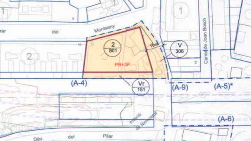 Terrain aménageable à vendre à lugar Montseny
