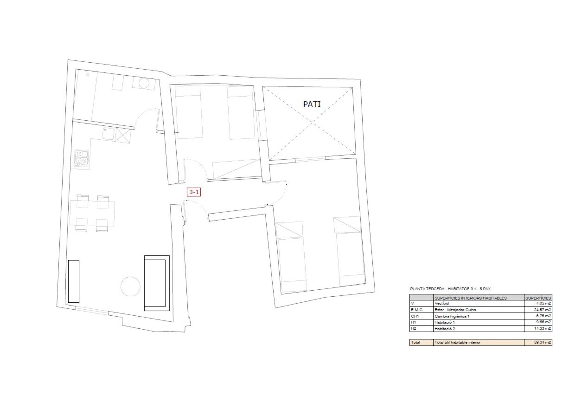 Piso en venta en carrer Carrer Santa Maria