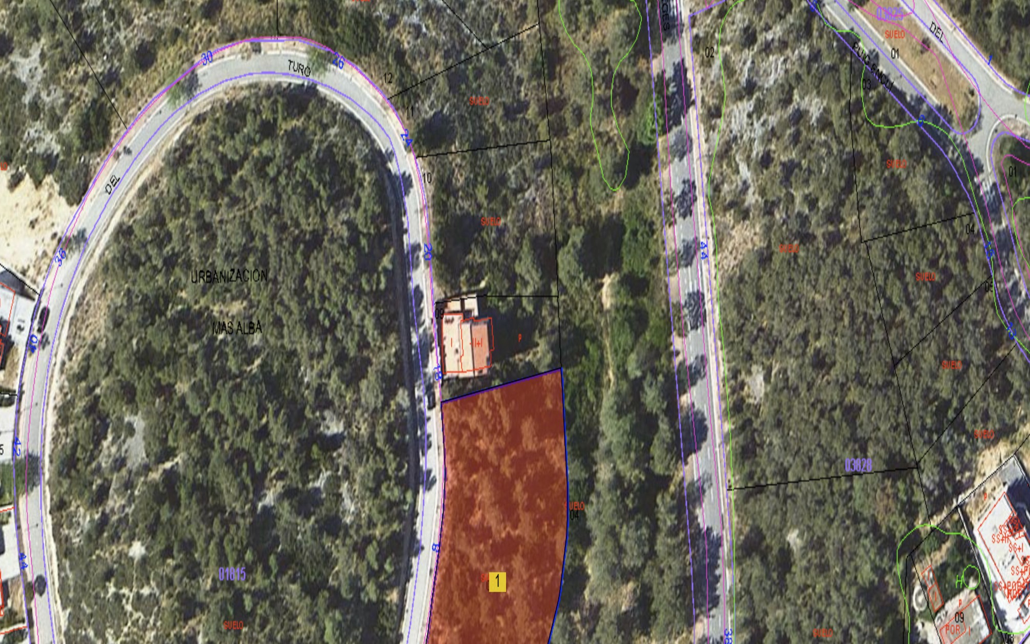 Terrain urbain à vendre à calle Turó