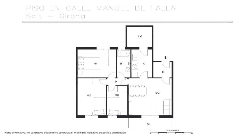 Piso en venta en calle Manuel Falla