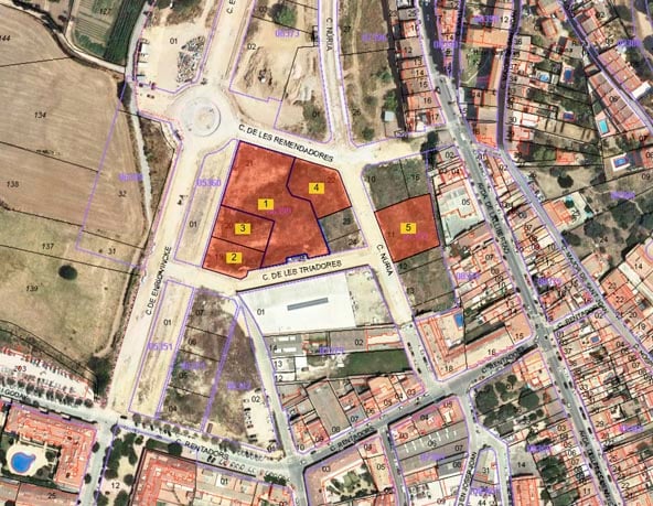 Terreno urbanizable en venta en sect Pmu07 Sector Camí de la Font S