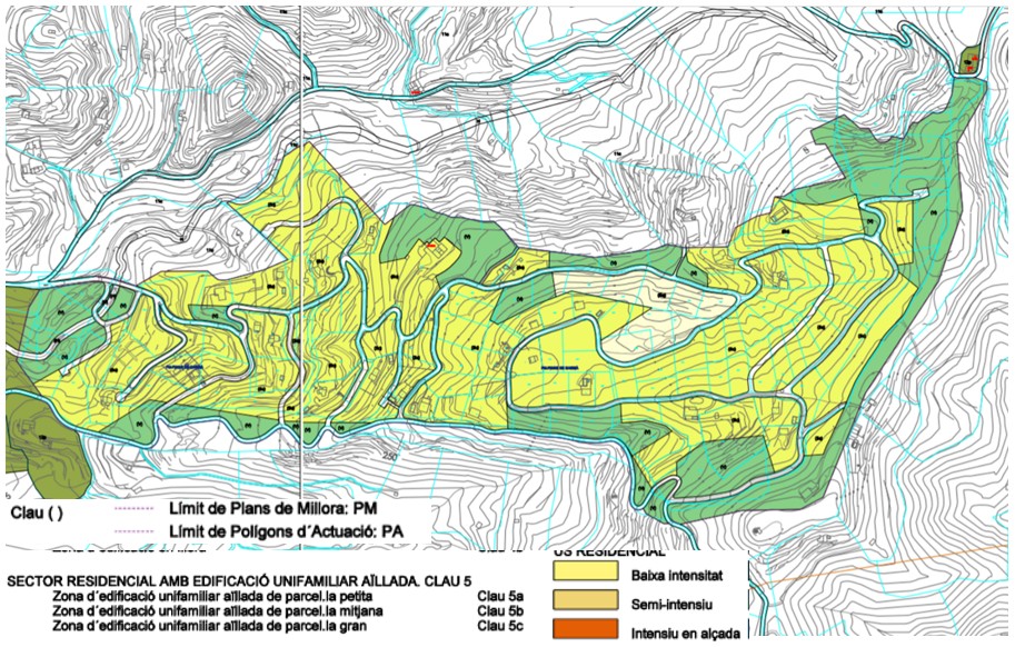 Terreno urbanizable en venta en ptda Coll de L´alba