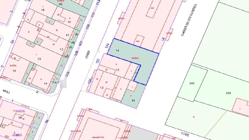 Terrain urbain de 202m² dans rue S Josep, Sant Carles De La Ràpita, Tarragona