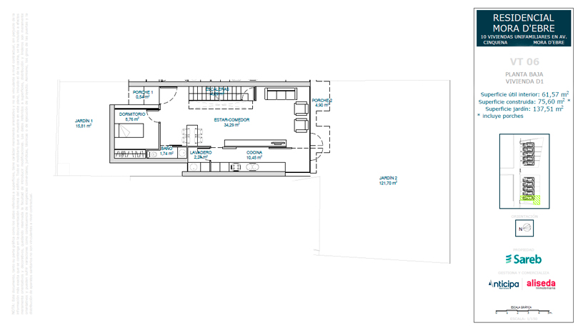 New development promotion, Cinquena, Móra D´ebre