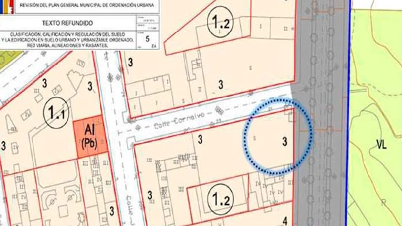 Terreno urbano en venta en avda De Cordoba Esquina C/ Cornalvo S/n