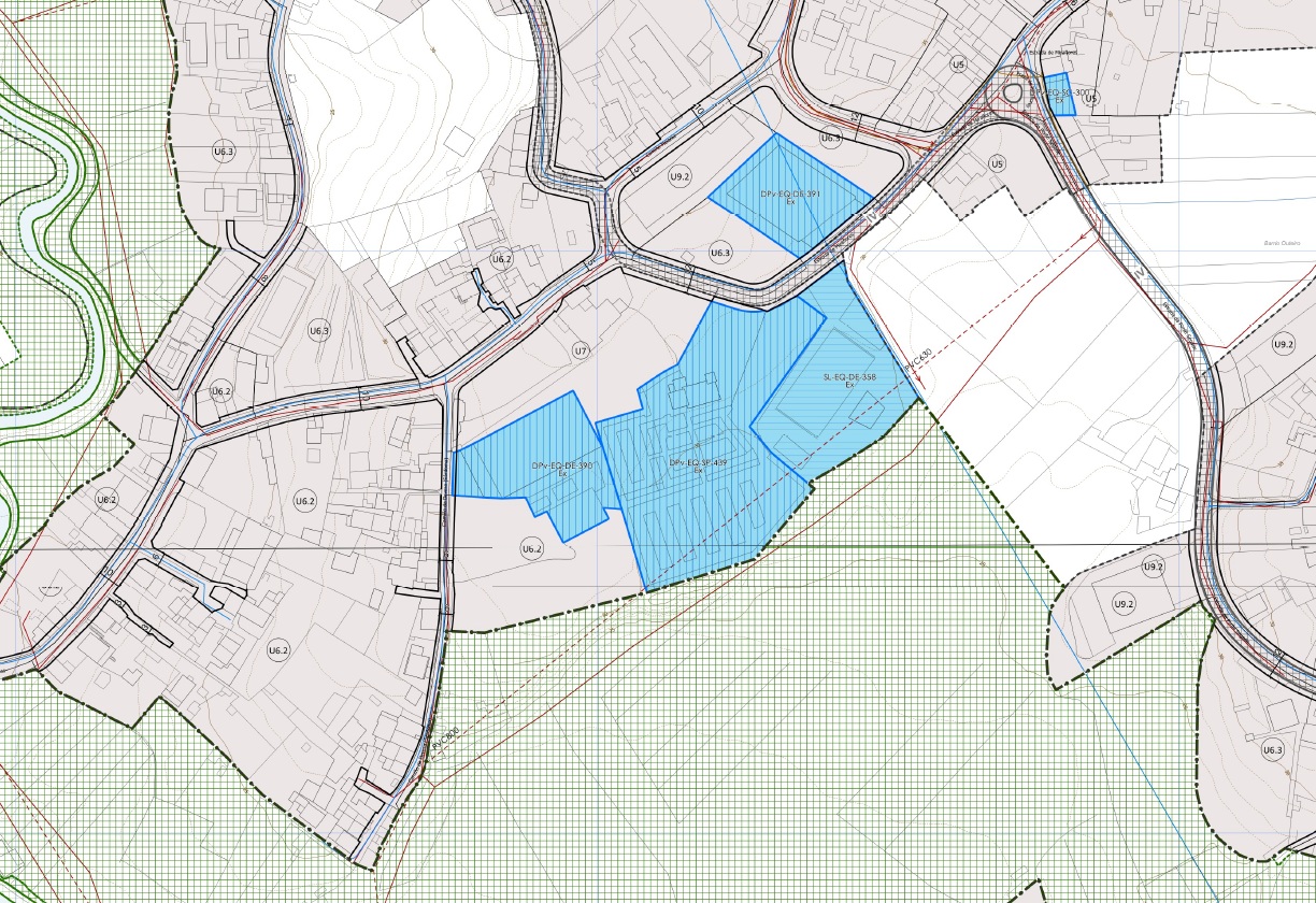 Urban ground for sale in lugar Cochera,p.p.fragosiño 1 Parc 310