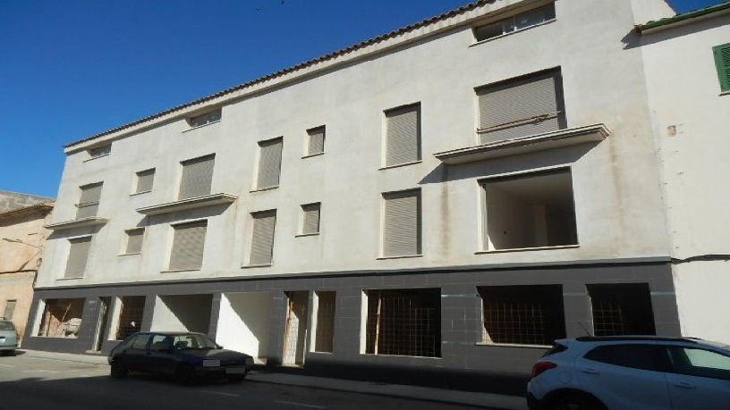 Obra parada en carretera la Ràpita, Campos, Islas Baleares