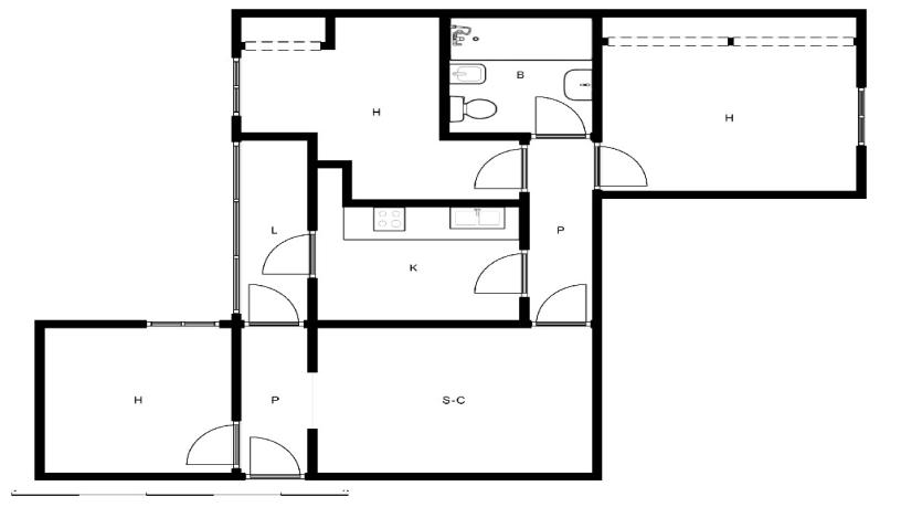 Piso en venta en calle Lumreras