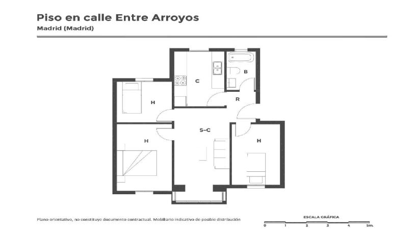 Piso en venta en calle Entre Arroyos
