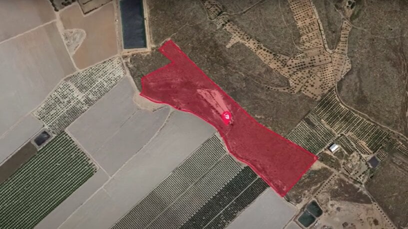 Ground for sale in praje Los Mesegueres Pg158 Pc.109 Parte Hcda.los Aguados