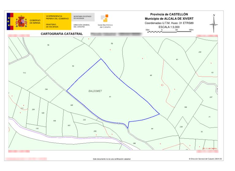 Promotion of Lands, Coco Roig O Pou Dels Capellans, Poligono, Alcalà de Xivert