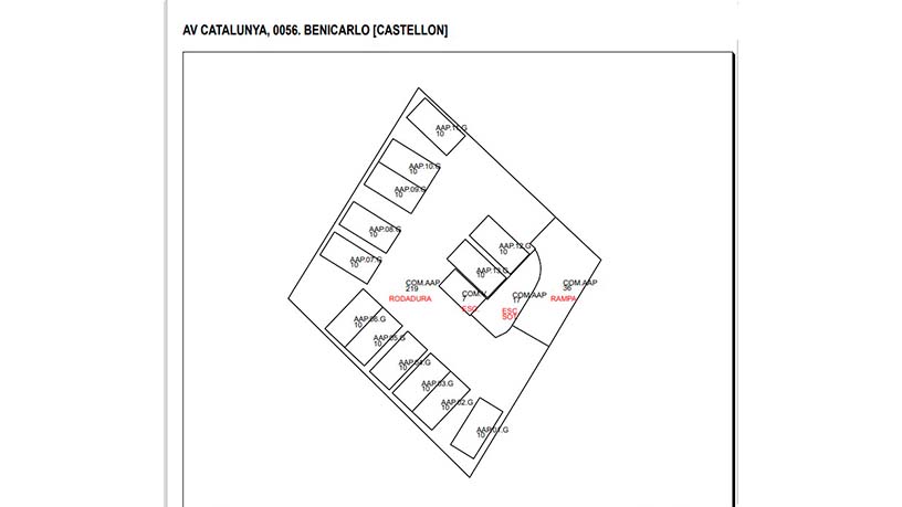 Garage for sale in avda Catalunya