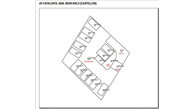 Garage for sale in avda Catalunya
