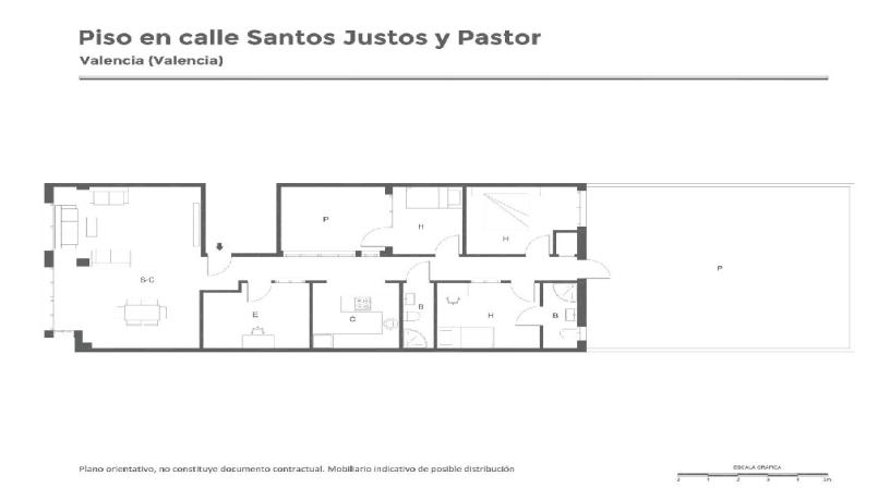 Piso en venta en calle Santos Justo y Pastor