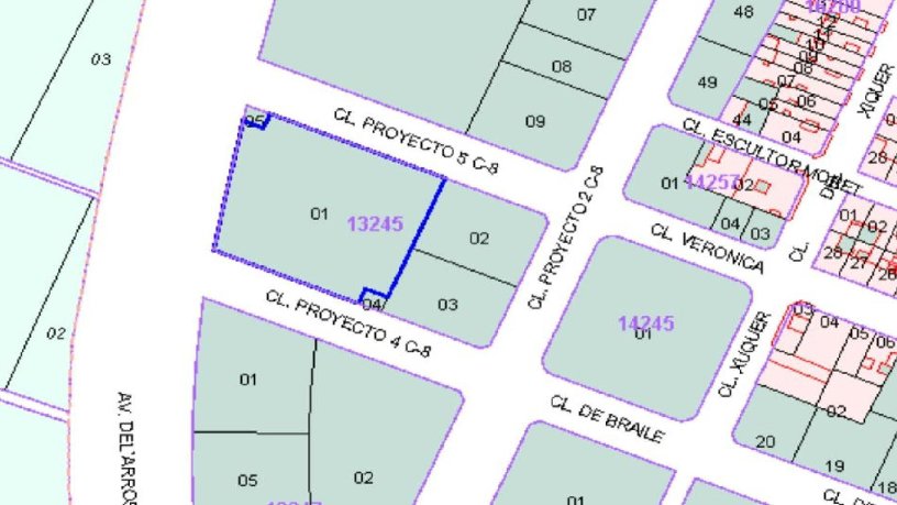 Terreno urbanizable en avenida Arros, Sueca, Valencia