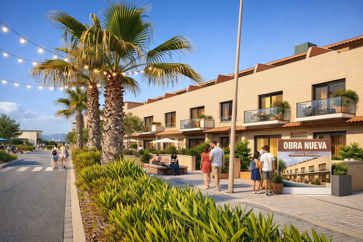 Chalet adosado en venta en calle Noria del Albercon