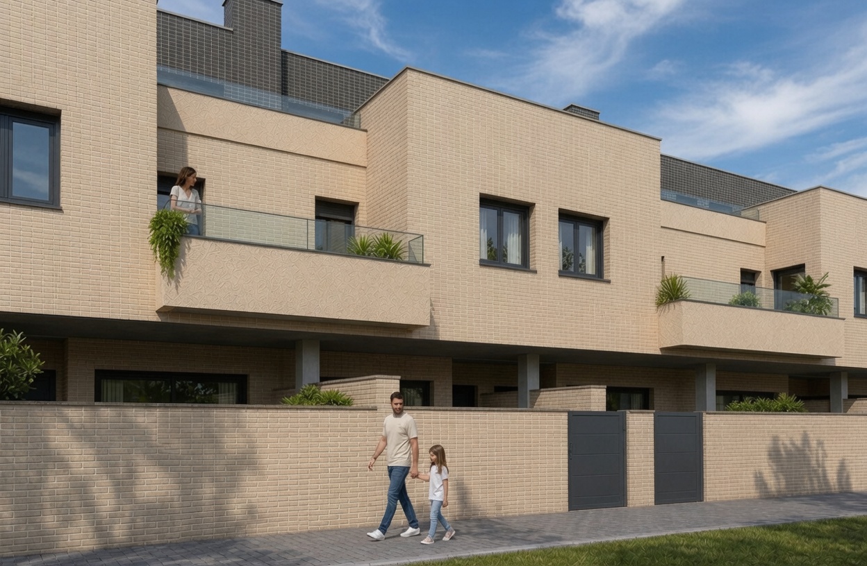 Chalet adosado en venta en calle Noria del Albercon