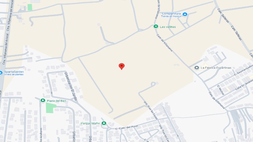 Developable land for sale in lugar De los Quemados, Parc 118