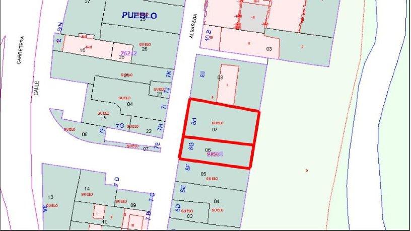 Terreno urbanizable en venta en calle Albareda