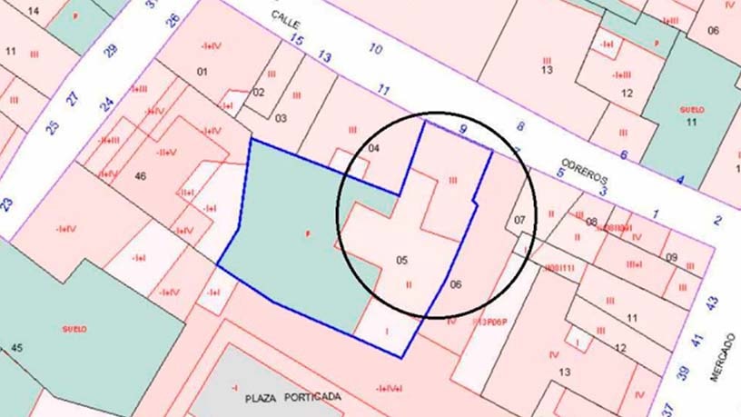 Chalet adosado en venta en calle Odreros