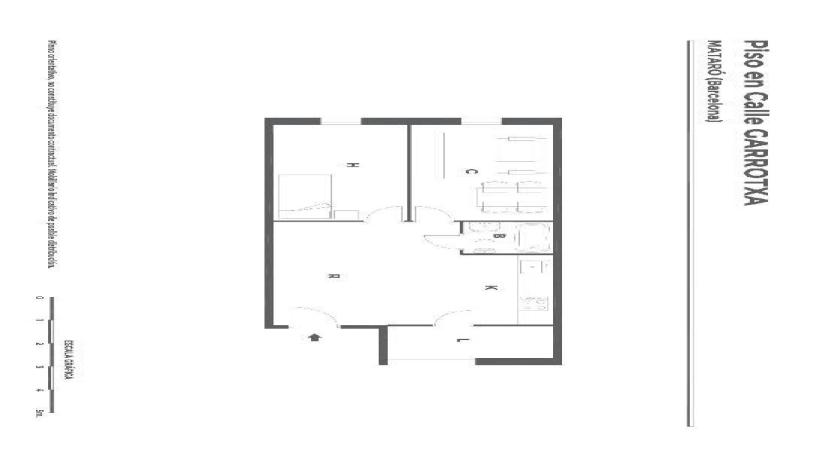 Flat for sale in calle Garrotxa