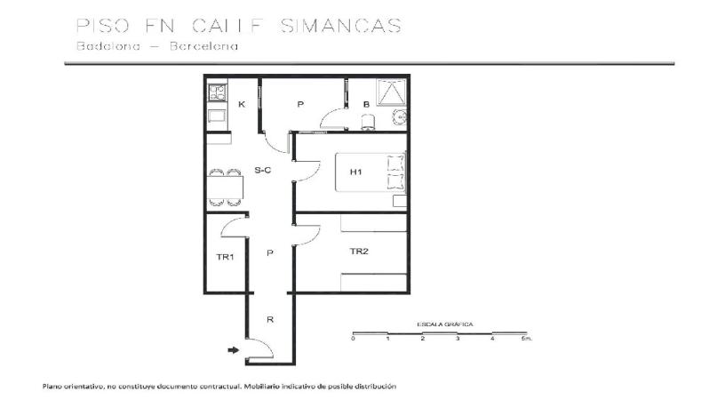 Piso en venta en calle Simancas
