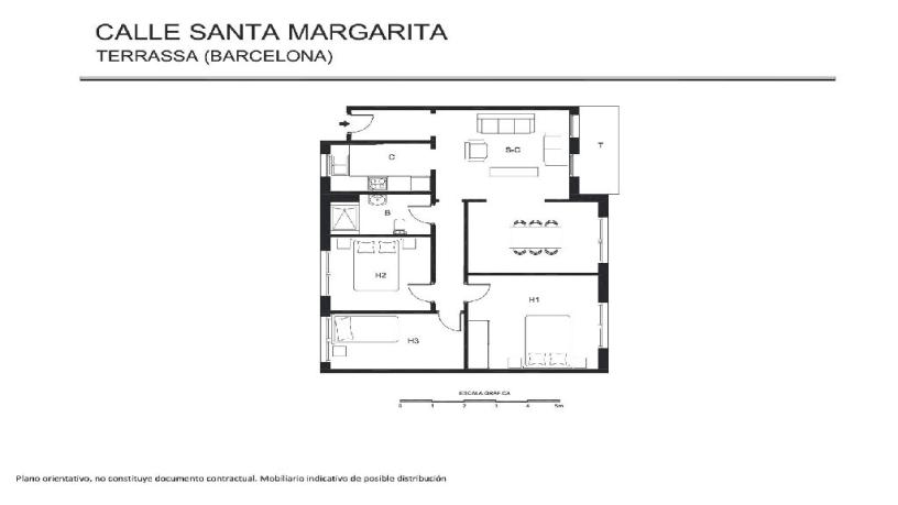 Appartement à vendre à plaza Grups Santa Margarita