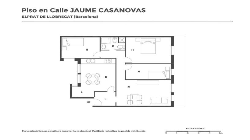Flat for sale in calle Jaume Casanovas