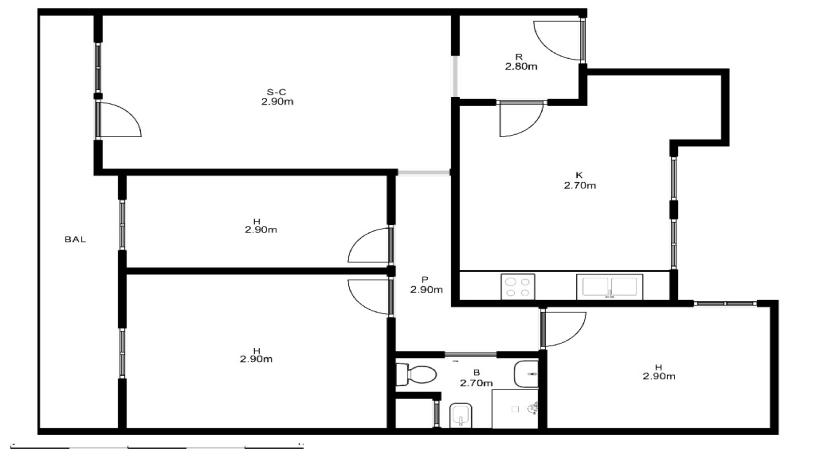 Flat for sale in calle Jaume Casanovas