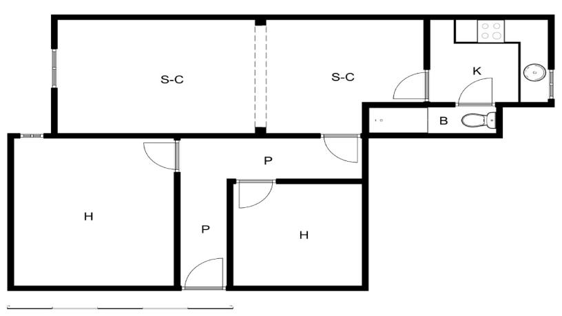 Flat for sale in calle Carme
